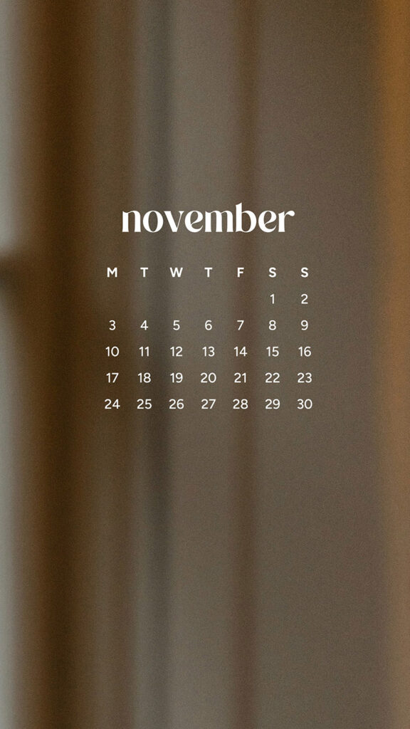 November 2025 Wallpapers – 56 Free Phone &amp; Desktop Calendars + Native American Heritage Month!, Oh So Lovely Blog