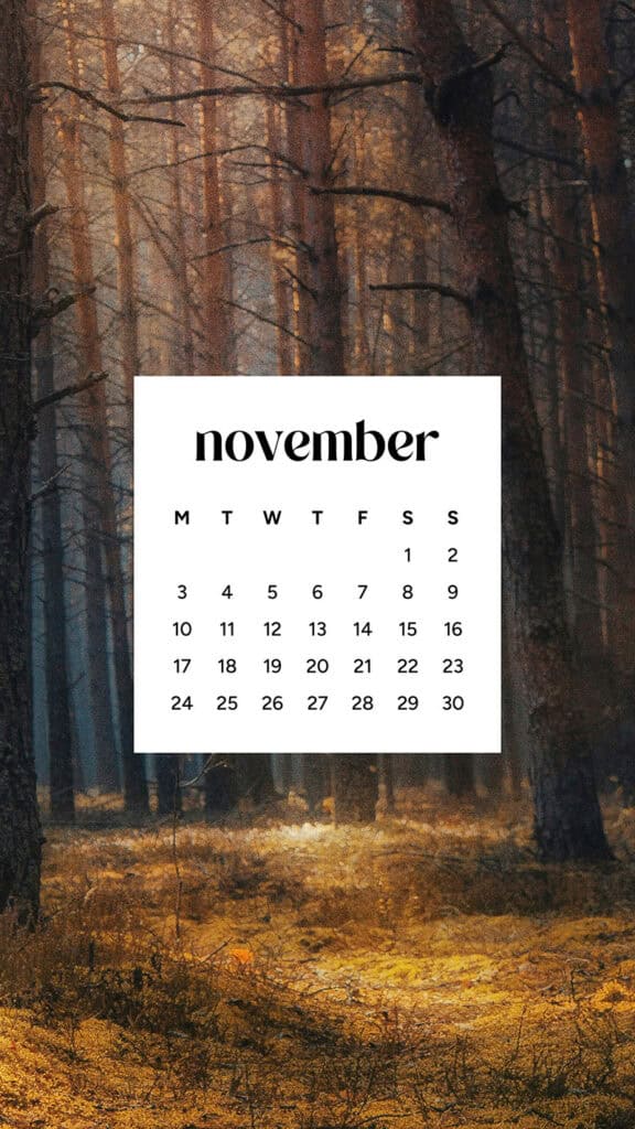 November 2025 Wallpapers – 56 Free Phone &amp; Desktop Calendars + Native American Heritage Month!, Oh So Lovely Blog
