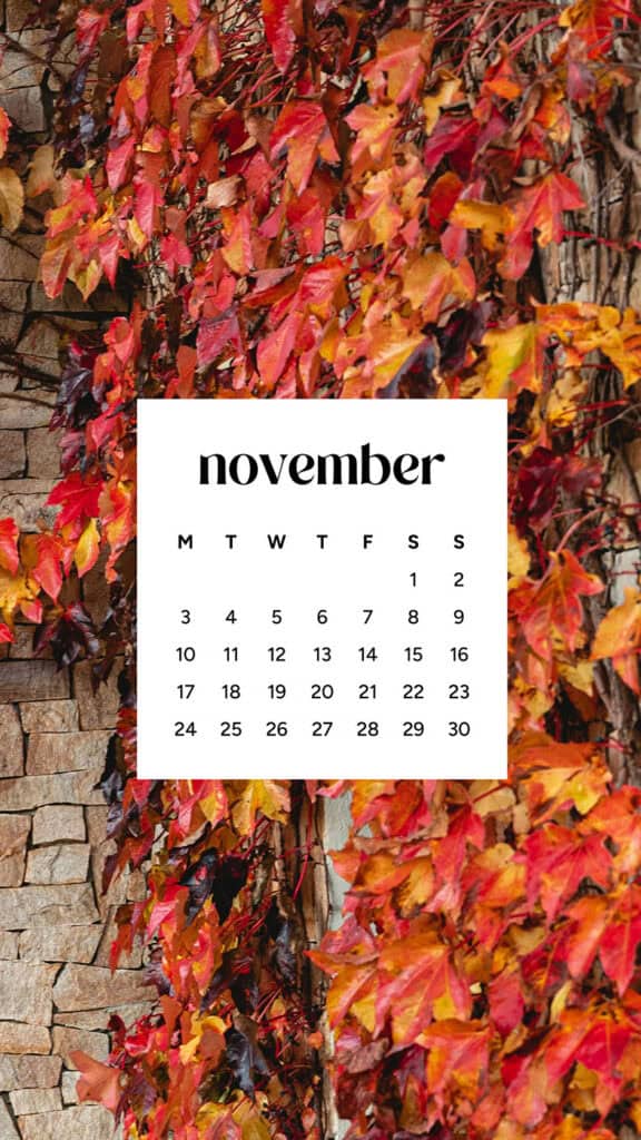 November 2025 Wallpapers – 56 Free Phone &amp; Desktop Calendars + Native American Heritage Month!, Oh So Lovely Blog
