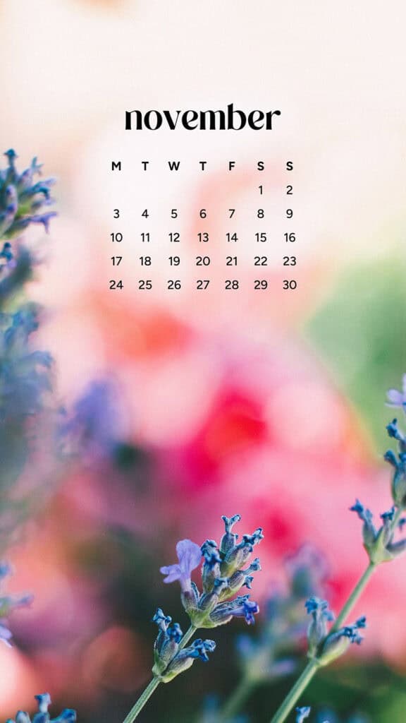November 2025 Wallpapers – 56 Free Phone &amp; Desktop Calendars + Native American Heritage Month!, Oh So Lovely Blog