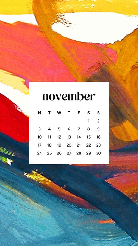 November 2025 Wallpapers – 56 Free Phone &amp; Desktop Calendars + Native American Heritage Month!, Oh So Lovely Blog