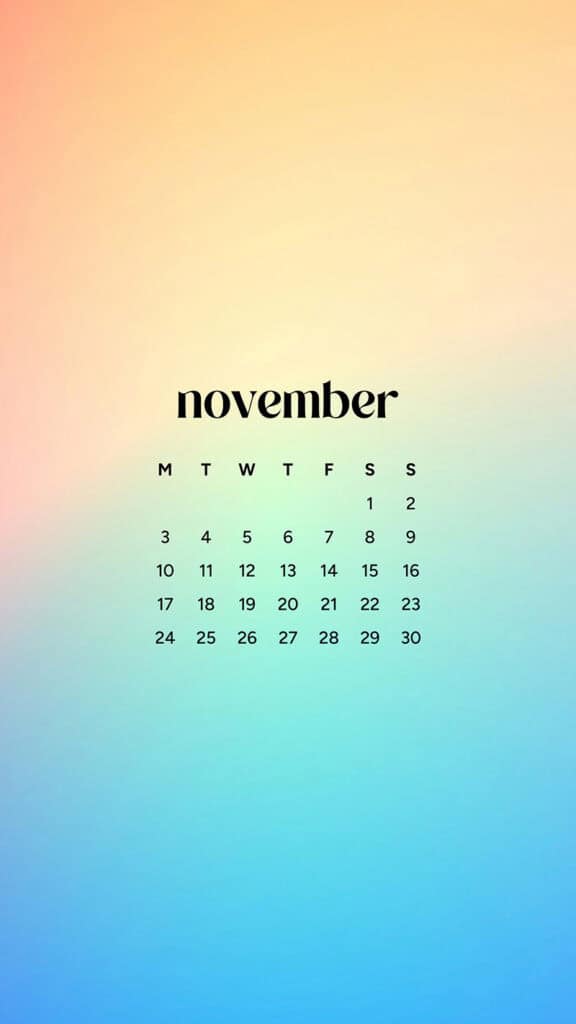 November 2025 Wallpapers – 56 Free Phone &amp; Desktop Calendars + Native American Heritage Month!, Oh So Lovely Blog