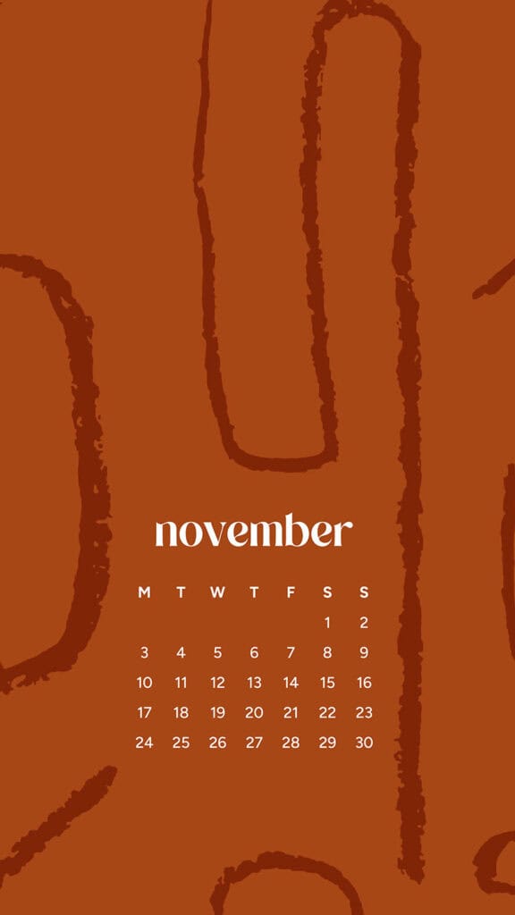 November 2025 Wallpapers – 56 Free Phone &amp; Desktop Calendars + Native American Heritage Month!, Oh So Lovely Blog