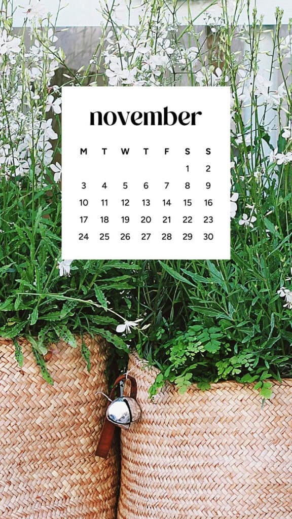 November 2025 Wallpapers – 56 Free Phone &amp; Desktop Calendars + Native American Heritage Month!, Oh So Lovely Blog