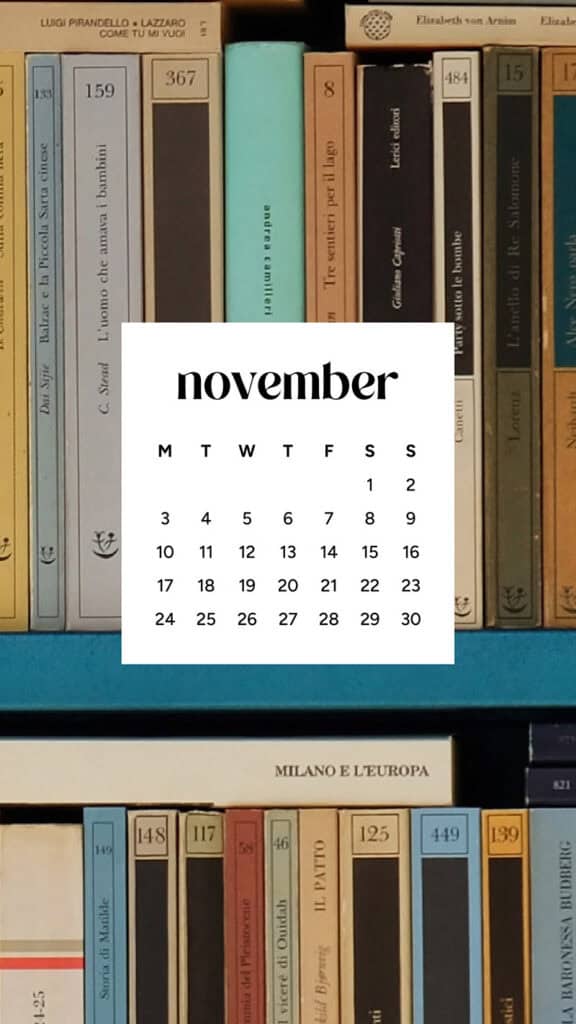 November 2025 Wallpapers – 56 Free Phone &amp; Desktop Calendars + Native American Heritage Month!, Oh So Lovely Blog