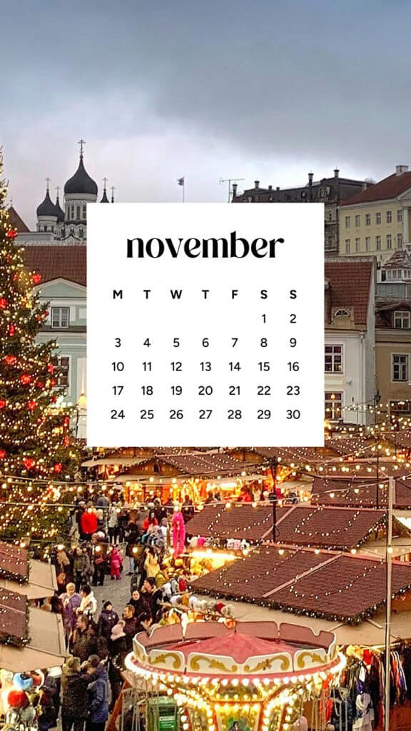 November 2025 Wallpapers – 56 Free Phone &amp; Desktop Calendars + Native American Heritage Month!, Oh So Lovely Blog