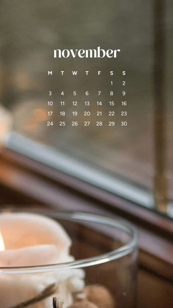 November 2025 Wallpapers – 56 Free Phone &amp; Desktop Calendars + Native American Heritage Month!, Oh So Lovely Blog