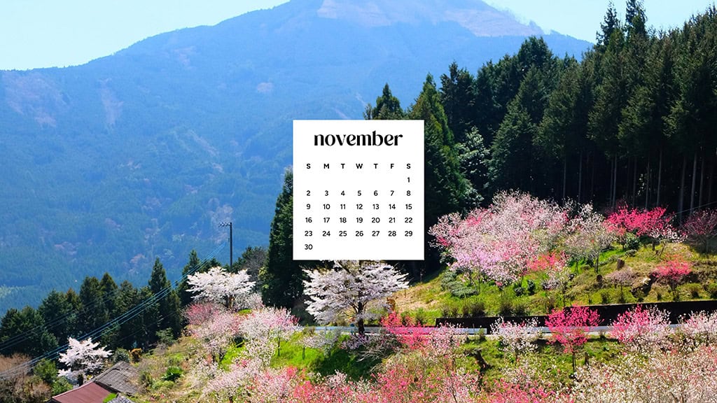 November 2025 Wallpapers – 56 Free Phone &amp; Desktop Calendars + Native American Heritage Month!, Oh So Lovely Blog