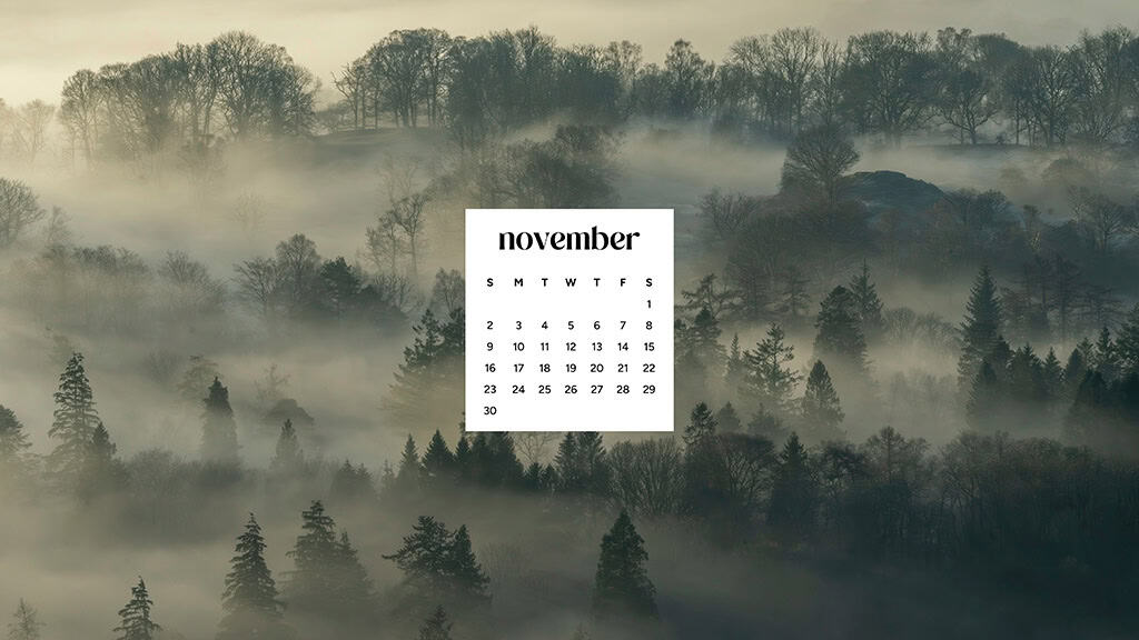 November 2025 Wallpapers – 56 Free Phone &amp; Desktop Calendars + Native American Heritage Month!, Oh So Lovely Blog