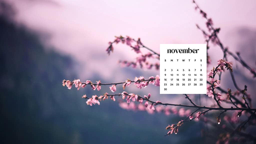 November 2025 Wallpapers – 56 Free Phone &amp; Desktop Calendars + Native American Heritage Month!, Oh So Lovely Blog