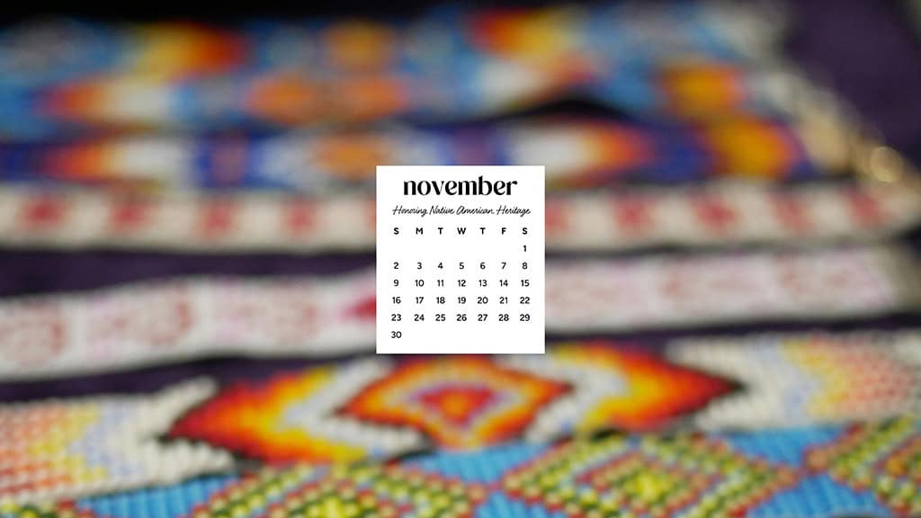 November 2025 Wallpapers – 56 Free Phone &amp; Desktop Calendars + Native American Heritage Month!, Oh So Lovely Blog