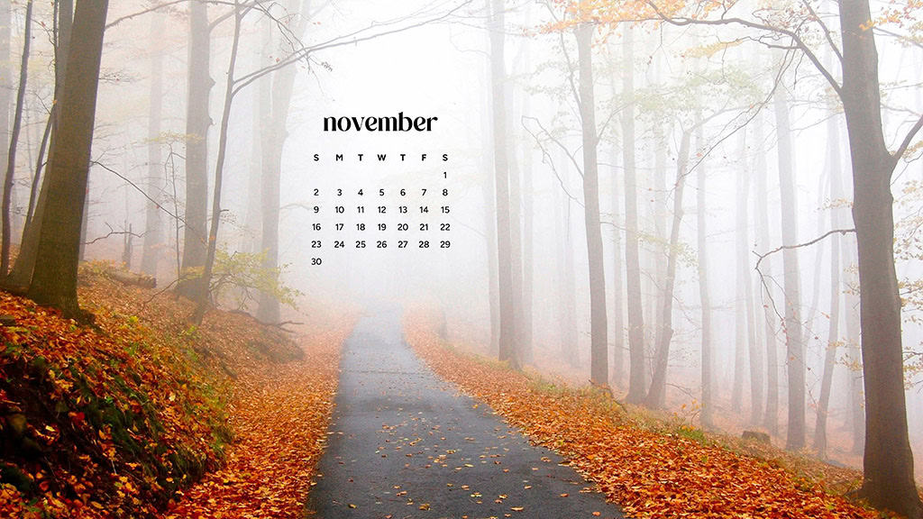 November 2025 Wallpapers – 56 Free Phone &amp; Desktop Calendars + Native American Heritage Month!, Oh So Lovely Blog